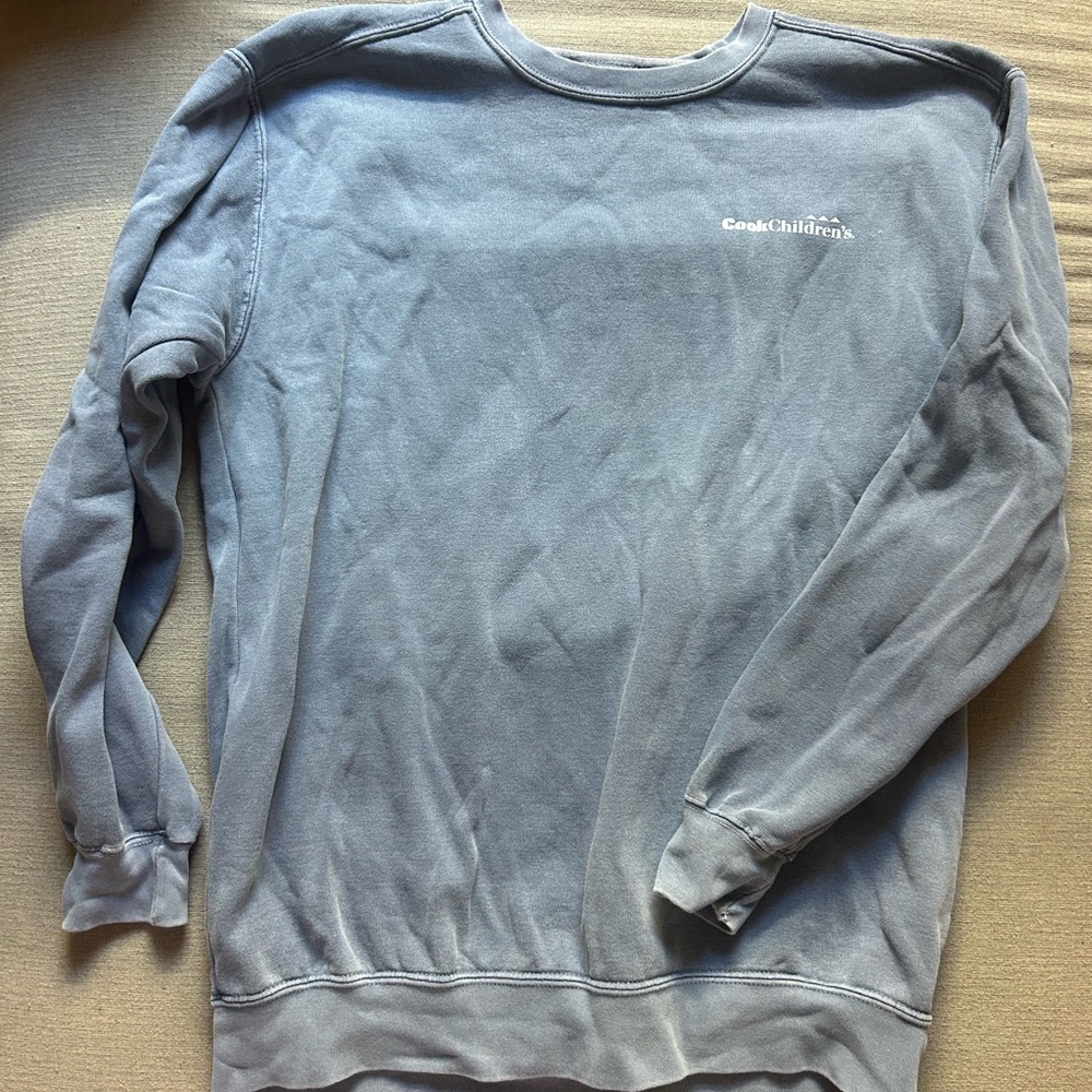 Comfort Colors Blue Sweatshirt